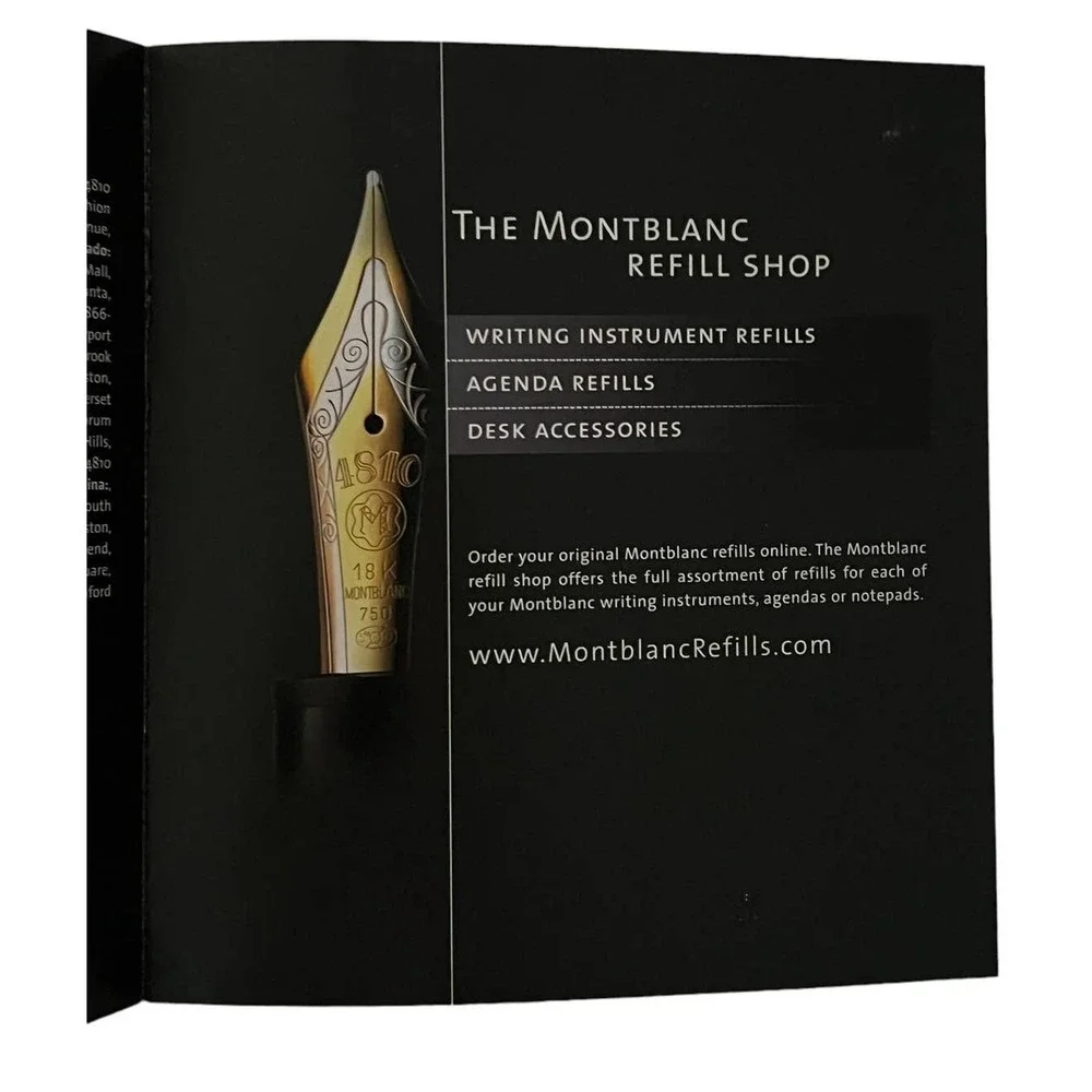Montblanc Expressions Culture of Writing Illustrated Pen Catalog Booklet 2006 - Picture 3 of 6